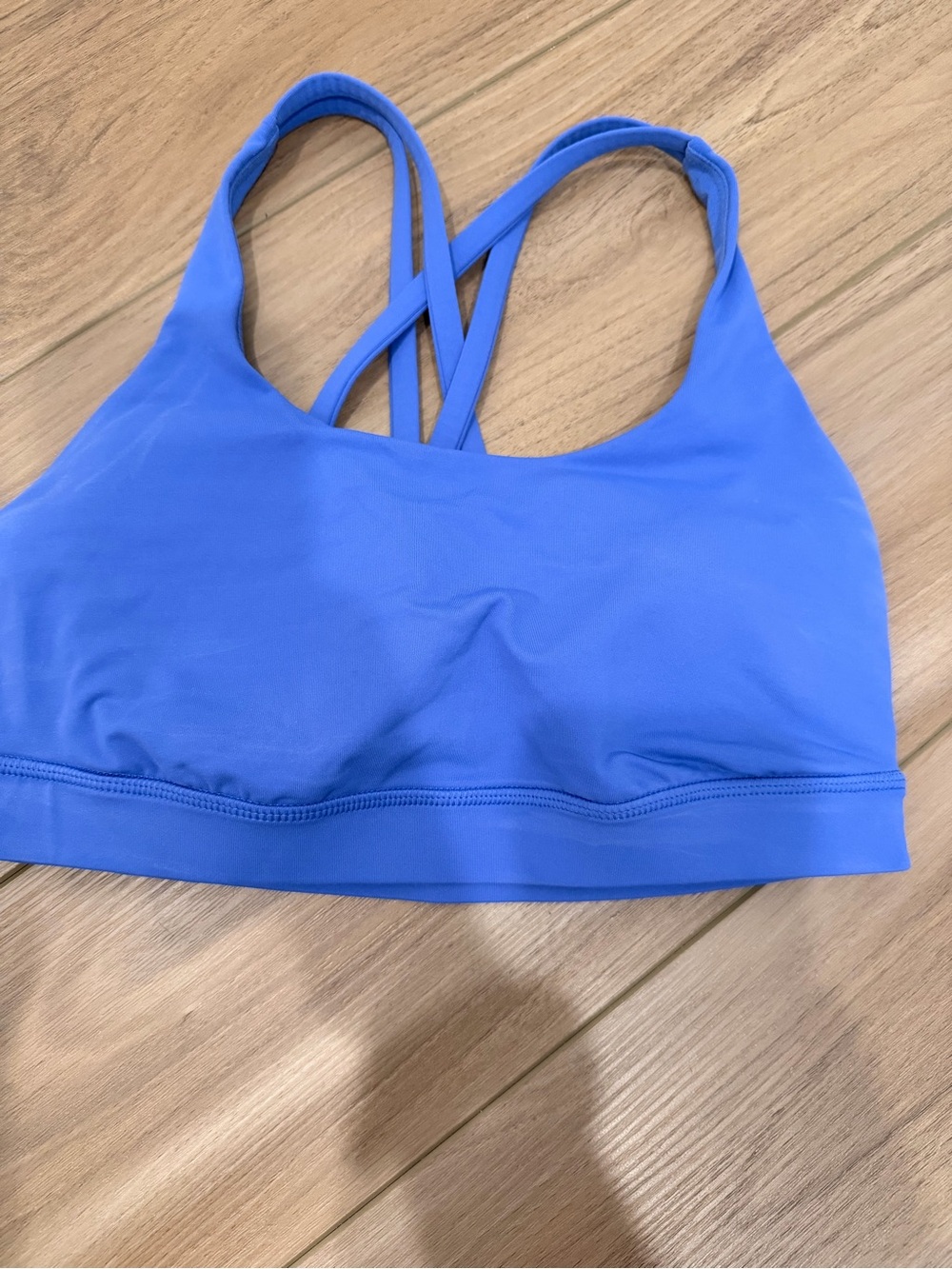 lululemon athletica Strappy Sports Bra in Vivid Blue